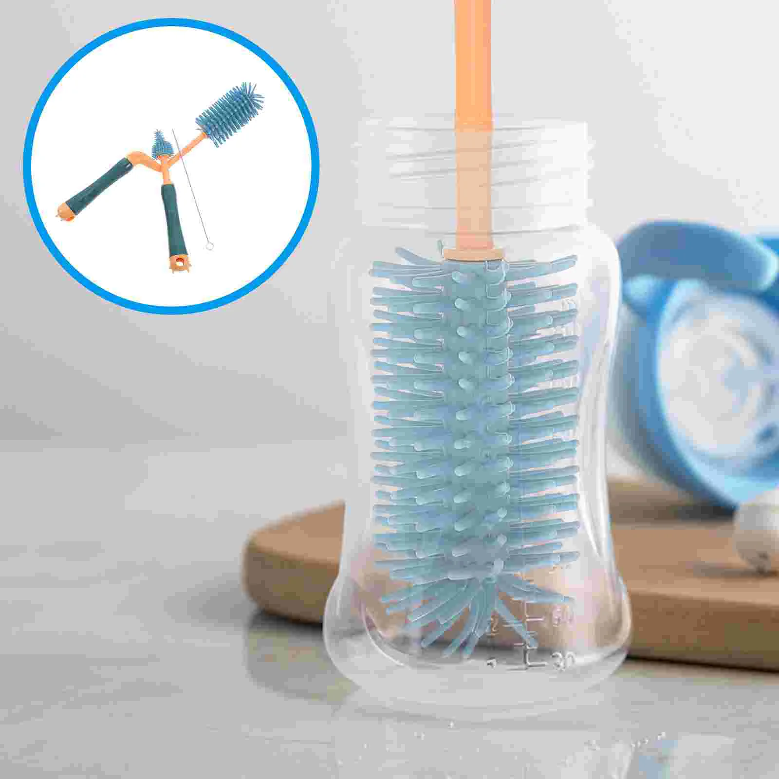 1 набор, щётка для чистки детских бутылочек
1 набор, щётка для чистки детских бутылочек