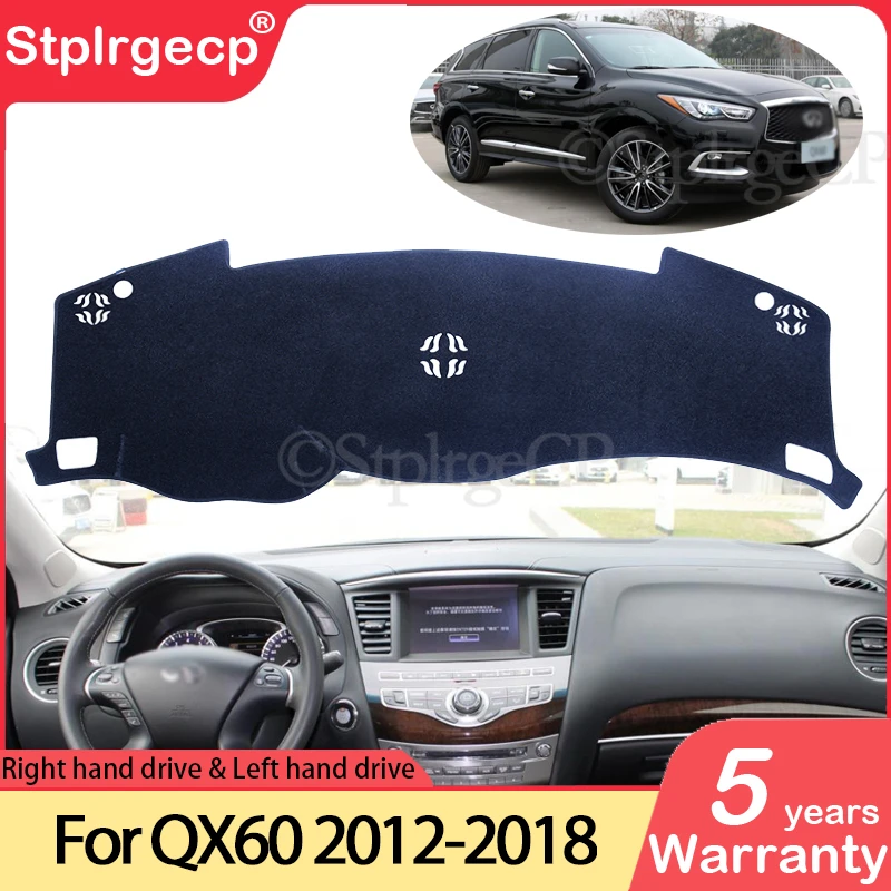 for Infiniti QX60 JX35 2012 2013 2014 2015 2016 2017 2018 QX Anti-Slip Mat Dashboard Cover Pad Sunshade Dashmat Accessories Rug
for Infiniti QX60 JX35 2012 2013 2014 2015 2016 2017 2018 QX Anti-Slip Mat Dashboard Cover Pad Sunshade Dashmat Accessories Rug
