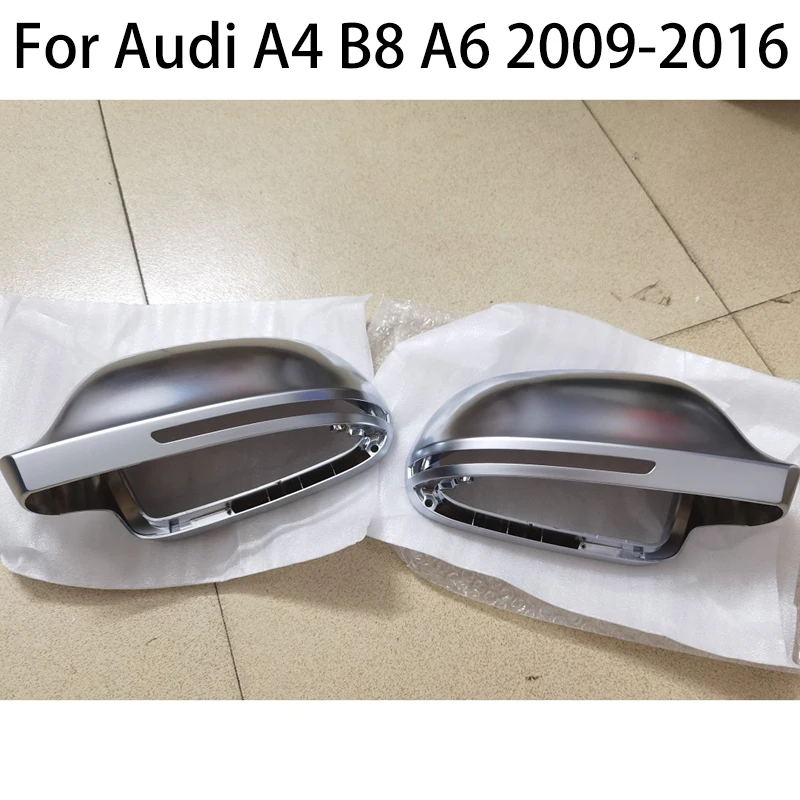 For Audi A4 B8 A6 C6 A5 8T Q3 A3 8P 2009-2016 Matte Chrome Mirror Cover Rearview Side Mirror Caps S Line exterior parts
For Audi A4 B8 A6 C6 A5 8T Q3 A3 8P 2009-2016 Matte Chrome Mirror Cover Rearview Side Mirror Caps S Line exterior parts