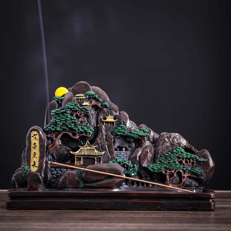 Waterfall Backflow Smoke Incense Burner Incensos Temple Decoration Zen Aesthetic Aroma Diffuser Encens Bruleur Home Decor
Waterfall Backflow Smoke Incense Burner Incensos Temple Decoration Zen Aesthetic Aroma Diffuser Encens Bruleur Home Decor