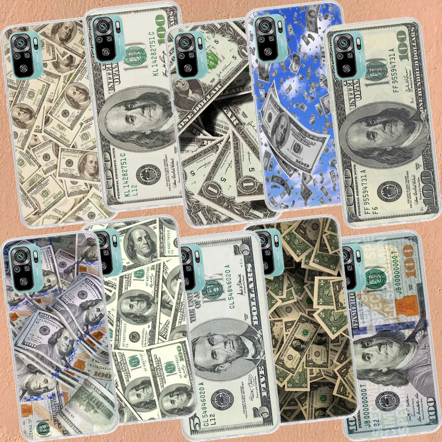 Banknote Dollar Cash Money Phone Case For Xiaomi Redmi Note 11 10 12 Pro Plus 9 8 7 11T 11S 11E 10S 9T 8T 9S 4G 5G 6 5 Capa Coqu
Banknote Dollar Cash Money Phone Case For Xiaomi Redmi Note 11 10 12 Pro Plus 9 8 7 11T 11S 11E 10S 9T 8T 9S 4G 5G 6 5 Capa Coqu