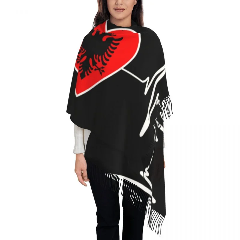 Customized Print Albanian Heartbeat Albania Flag Scarf Men Women Winter Fall Warm Scarves Shawl Wrap
Customized Print Albanian Heartbeat Albania Flag Scarf Men Women Winter Fall Warm Scarves Shawl Wrap