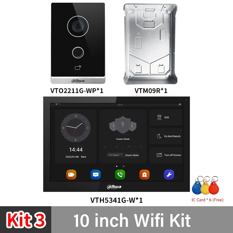 Dahua WiFi PoE 2MP видеодомофон умный дом дверной звонок камера ночного видения карта/разблокировка через приложение IP65 RS485 P2P оригинальный VTO2211G-WP-S2
Dahua WiFi PoE 2MP видеодомофон умный дом дверной звонок камера ночного видения карта/разблокировка через приложение IP65 RS485 P2P оригинальный VTO2211G-WP-S2