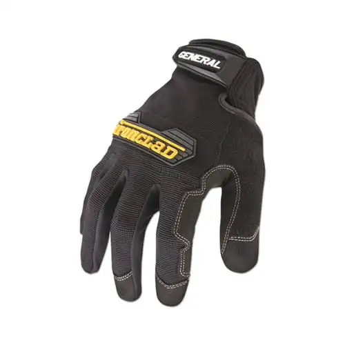 Gloves Ironclad Utility Work Gloves All-Purpose Performance Fit Durable Machine Washable Large - GUG-04-L Black
Gloves Ironclad Utility Work Gloves All-Purpose Performance Fit Durable Machine Washable Large - GUG-04-L Black