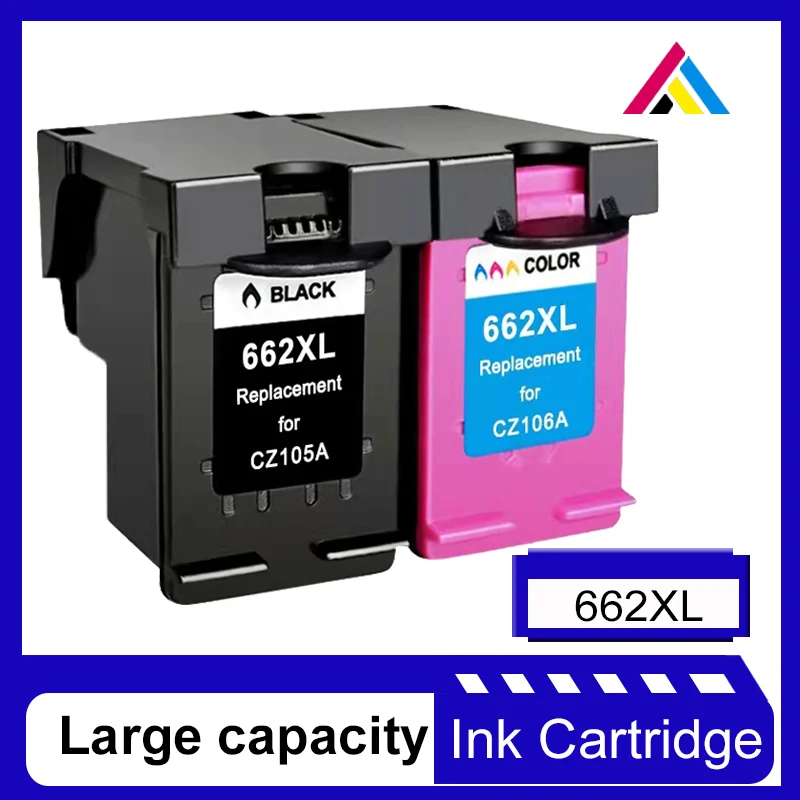 CSD for HP 662 Ink Cartridge for HP662 662XL Replacement for Deskjet 1015 1515 2515 2545 2645 3545 4510 4515 4516 4518 printer
CSD for HP 662 Ink Cartridge for HP662 662XL Replacement for Deskjet 1015 1515 2515 2545 2645 3545 4510 4515 4516 4518 printer