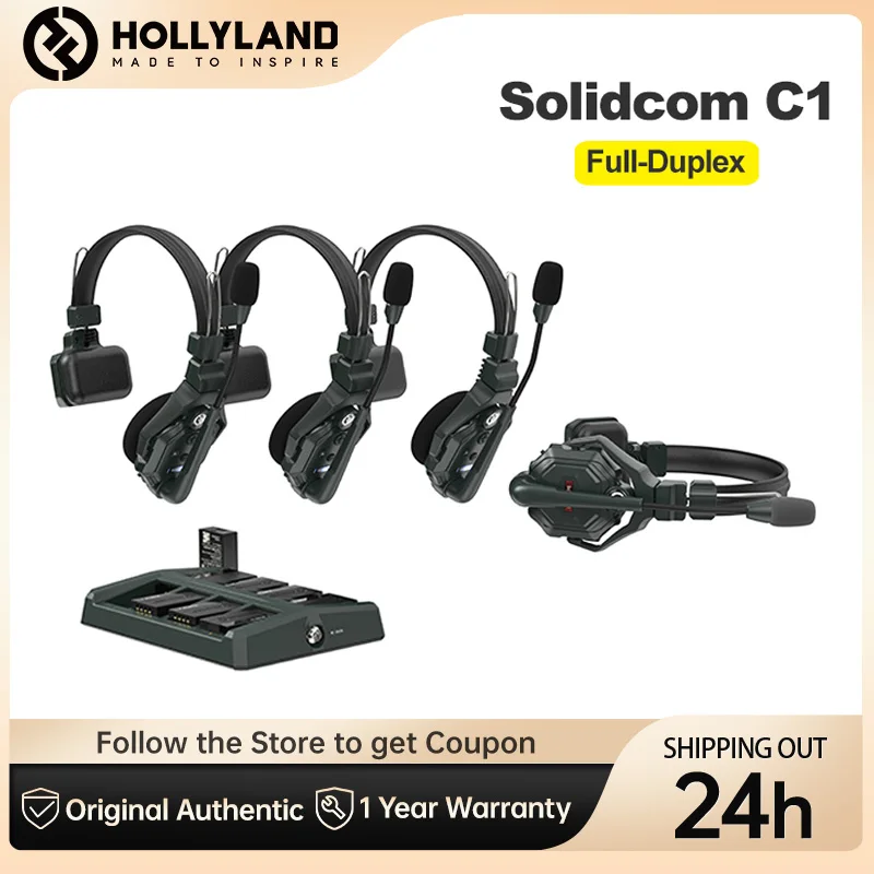 Hollyland Solidcom C1 Беспроводная система внутренней связи 168 футов г, командная коммуникация для коммерческого производства пленочного дрона
Hollyland Solidcom C1 Беспроводная система внутренней связи 168 футов г, командная коммуникация для коммерческого производства пленочного дрона