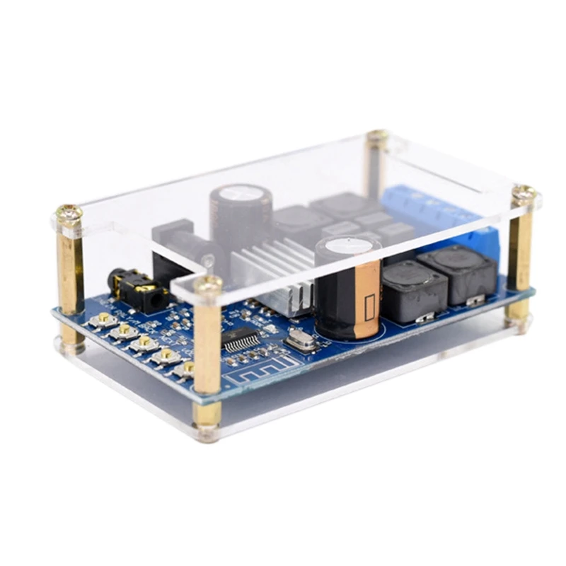 Bluetooth Digital Power Amplifier Board Stereo Dual Channel 50W+50W Audio Amplifier Board With Shell
Bluetooth Digital Power Amplifier Board Stereo Dual Channel 50W+50W Audio Amplifier Board With Shell