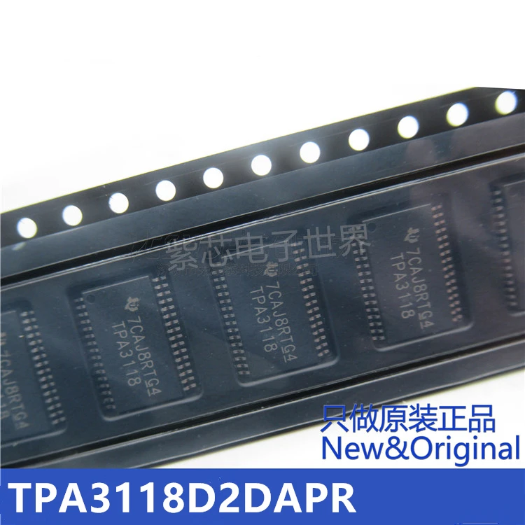 TPA3118 TPA3118D2DAPR HTSSOP32 30W
TPA3118 TPA3118D2DAPR HTSSOP32 30W