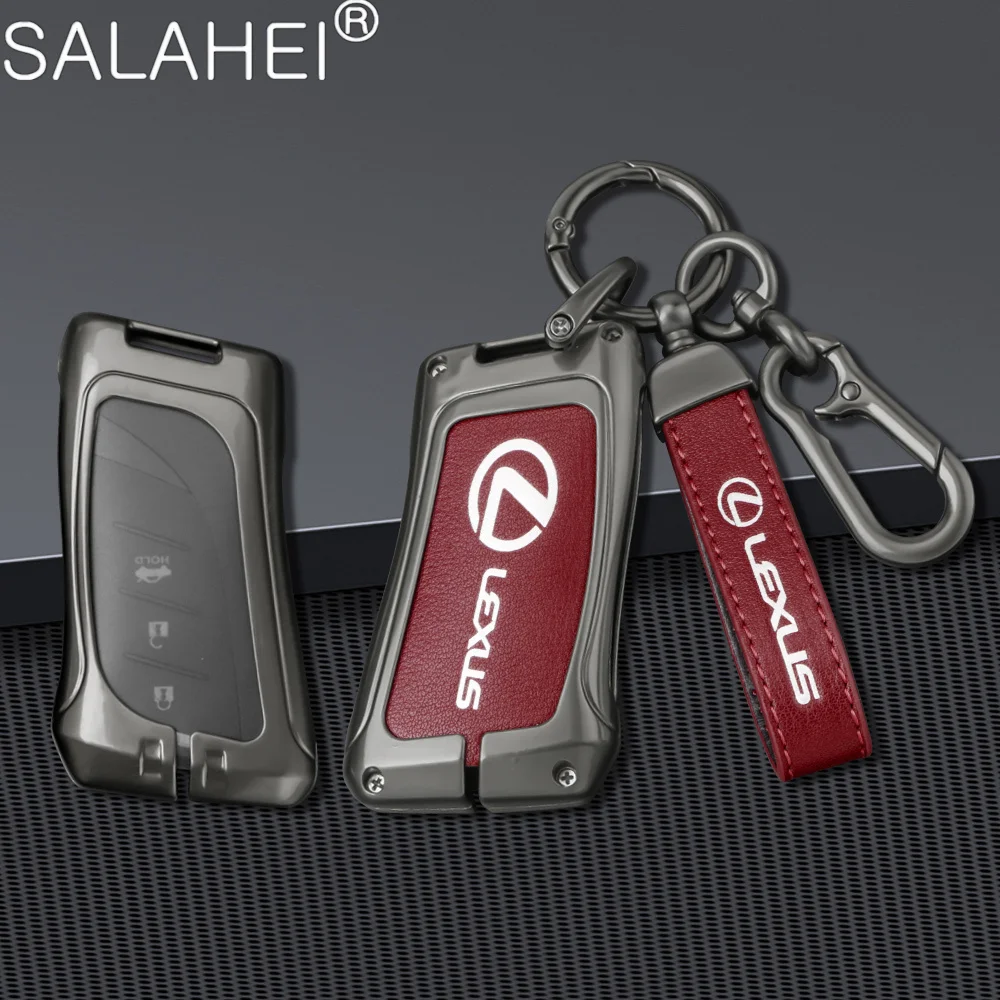 For Lexus ES NX GS RX UX200 UX250 UX260 ES200 ES350 US200 US260h LS500 LC500h Metal Car Remote Key Case Shell Cover Fob Keychain 
For Lexus ES NX GS RX UX200 UX250 UX260 ES200 ES350 US200 US260h LS500 LC500h Metal Car Remote Key Case Shell Cover Fob Keychain