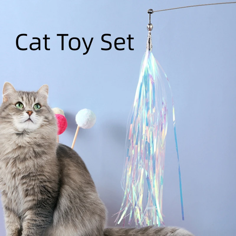 11Pcs/set Retractable Cat Feather Toy Retractable Cat Wand Toys And Replacement Teaser With Bell Refills Cat Toy For Indoor Cats
11Pcs/set Retractable Cat Feather Toy Retractable Cat Wand Toys And Replacement Teaser With Bell Refills Cat Toy For Indoor Cats