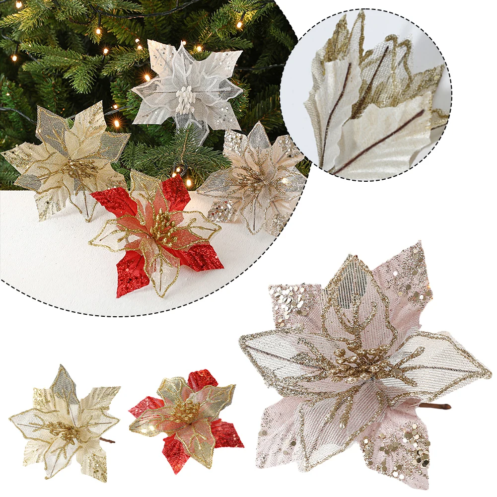 Christmas Fake Flower Christmas Tree Decoration Hanging Flower Wreath Christmas Simulated Decorative Flowers Home Festival Decor
Christmas Fake Flower Christmas Tree Decoration Hanging Flower Wreath Christmas Simulated Decorative Flowers Home Festival Decor