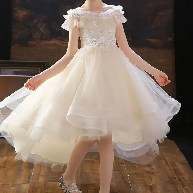 Luxury Dresses Baby Girls Flower Princess Ball Gown Party Tutu Trailing For Brithday Wedding Kids Christmas Children Clothing
Luxury Dresses Baby Girls Flower Princess Ball Gown Party Tutu Trailing For Brithday Wedding Kids Christmas Children Clothing