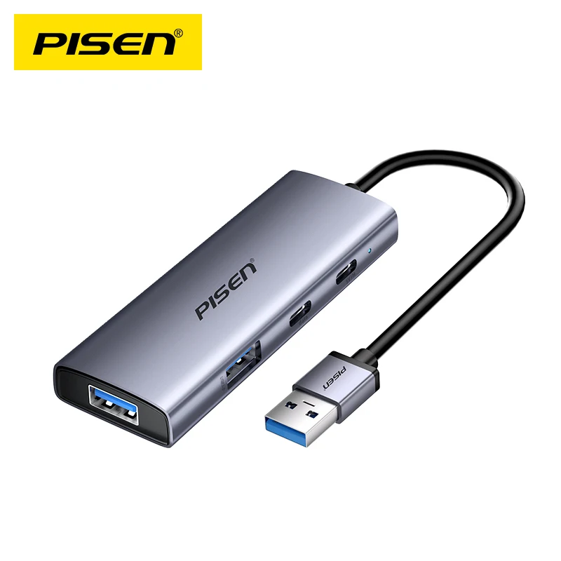PISEN USB HUB USB 3.0 To USB Deconcentrator 4 Port Multi Splitter For MacBook iPad Pro Laptop Expansion Dock OTG PC Accessories
PISEN USB HUB USB 3.0 To USB Deconcentrator 4 Port Multi Splitter For MacBook iPad Pro Laptop Expansion Dock OTG PC Accessories