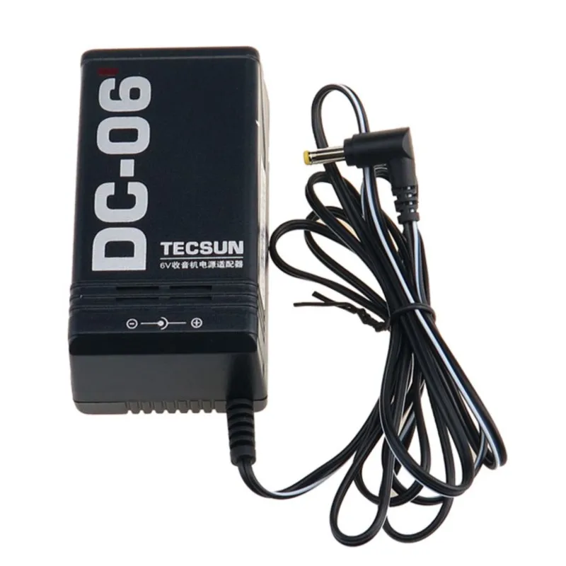 Tecsun PL680 PL660 PL600 PL550 R9700DX Radio Power Adapter DC-06 
Tecsun PL680 PL660 PL600 PL550 R9700DX Radio Power Adapter DC-06