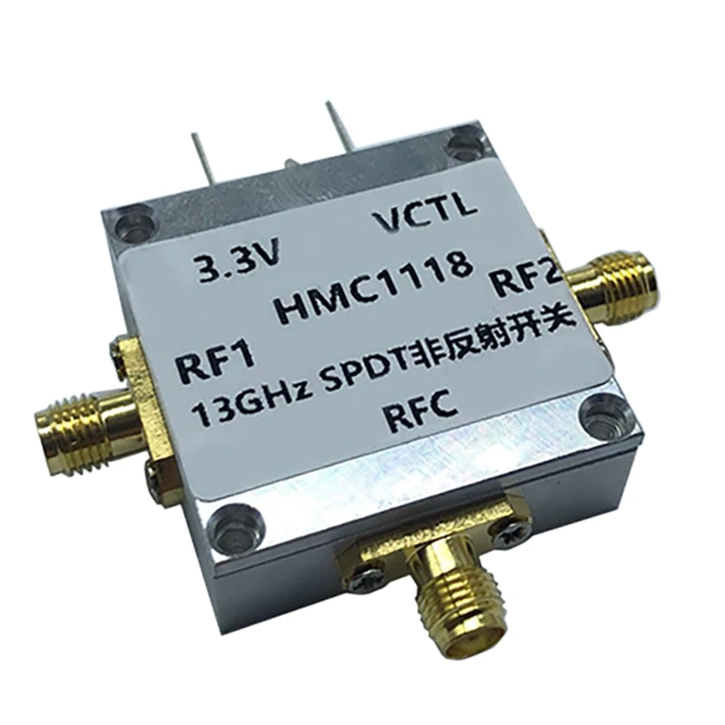 Broadband HMC1118 Non-Reflective Single Pole Double Throw (SPDT) Switch 13Ghz
Broadband HMC1118 Non-Reflective Single Pole Double Throw (SPDT) Switch 13Ghz
