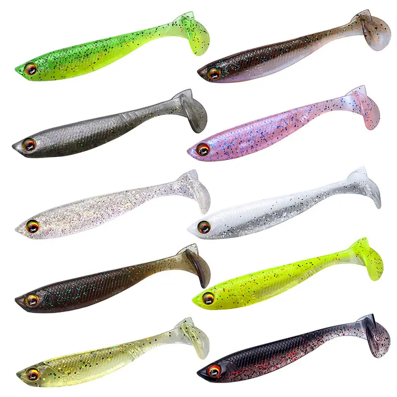 10/12pcs 3D Eyes Soft Baits Easy Shiner 63mm 76mm Soft Silicone Bait For all Fish Pesca Artificial Fishing Lure
10/12pcs 3D Eyes Soft Baits Easy Shiner 63mm 76mm Soft Silicone Bait For all Fish Pesca Artificial Fishing Lure