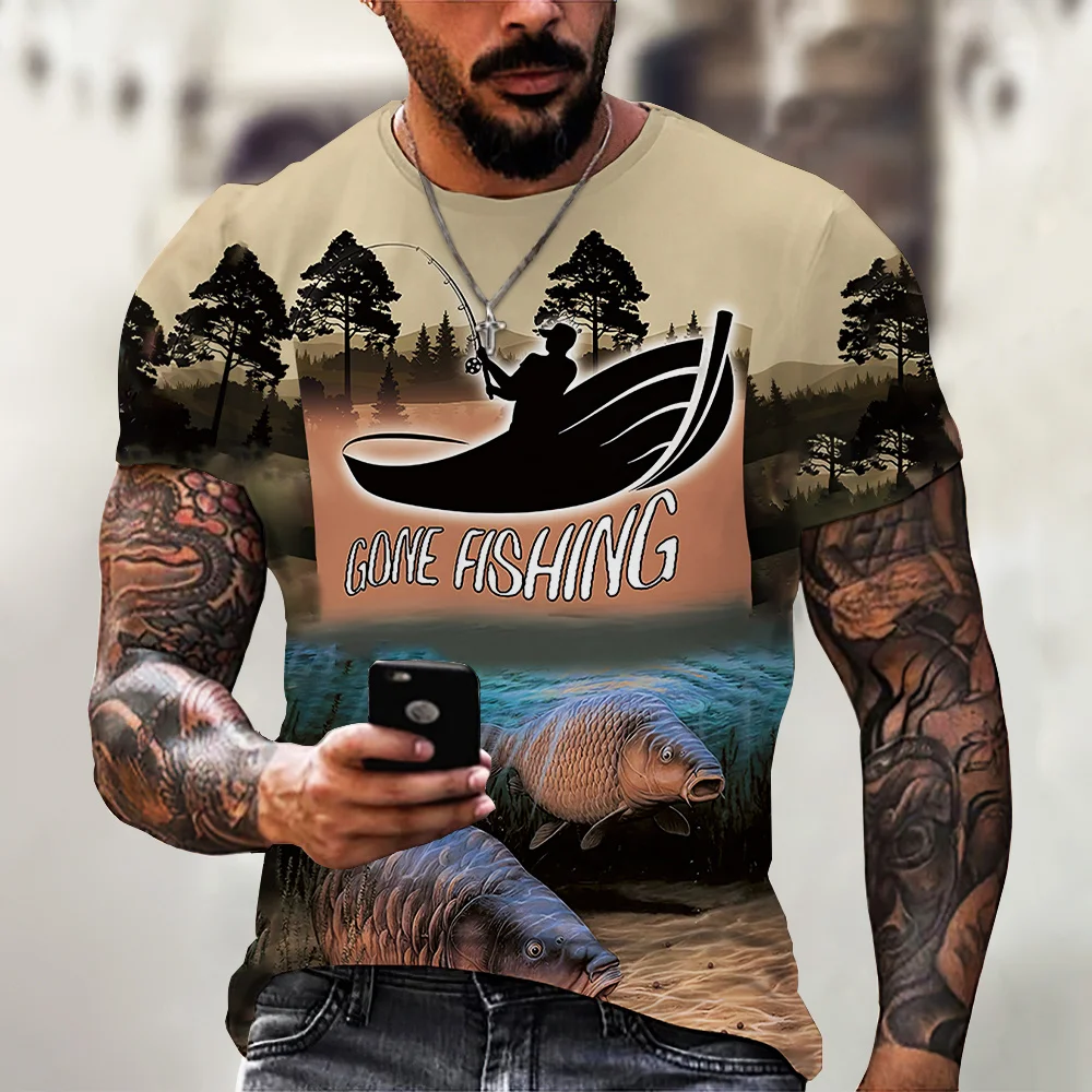 Men Summer New Breathable and Comfortable Hot Sale Fashion Men T-shirt Tops Mysterious Charm Cute Lake Print Round Nec
Men Summer New Breathable and Comfortable Hot Sale Fashion Men T-shirt Tops Mysterious Charm Cute Lake Print Round Nec