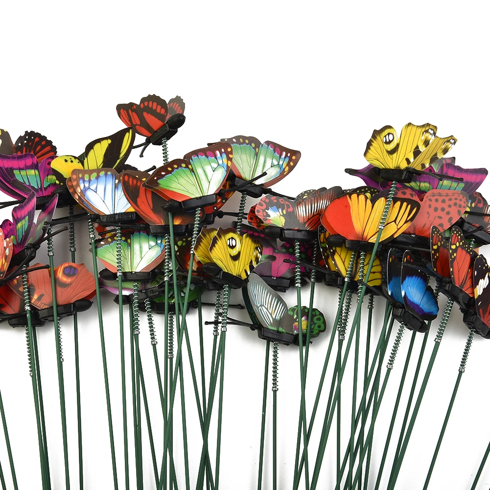 50Pcs/set Butterfly Stakes 25x4cm Colorful Garden Butterflies For Outdoor Yard Planter Flower Pot Bed Yard Art Garden Decoration
50Pcs/set Butterfly Stakes 25x4cm Colorful Garden Butterflies For Outdoor Yard Planter Flower Pot Bed Yard Art Garden Decoration