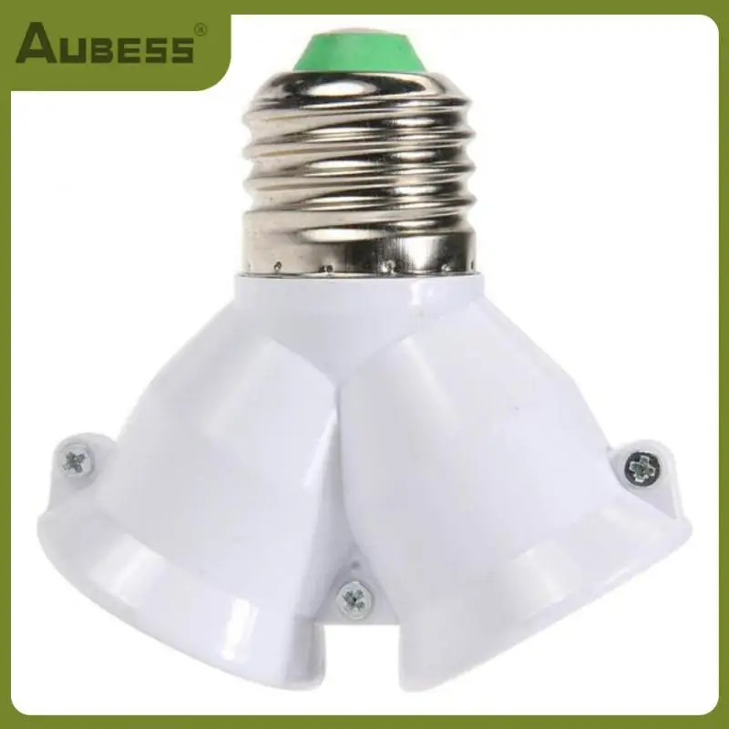 Portable Lamp Holder High Quality E27 To 2-e27 Screw E27 Led Base Copper Contact Extender Splitter Converter Plug Universal
Portable Lamp Holder High Quality E27 To 2-e27 Screw E27 Led Base Copper Contact Extender Splitter Converter Plug Universal