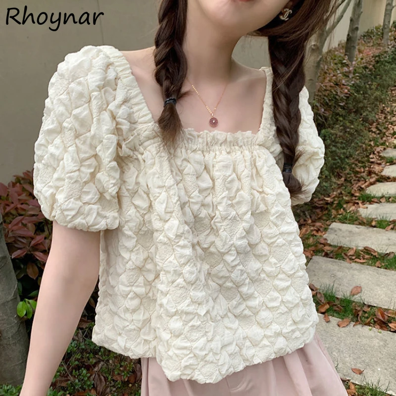 Футболка женская мешковатая с квадратным вырезом и рукавами-фонариками
Футболка женская мешковатая с квадратным вырезом и рукавами-фонариками