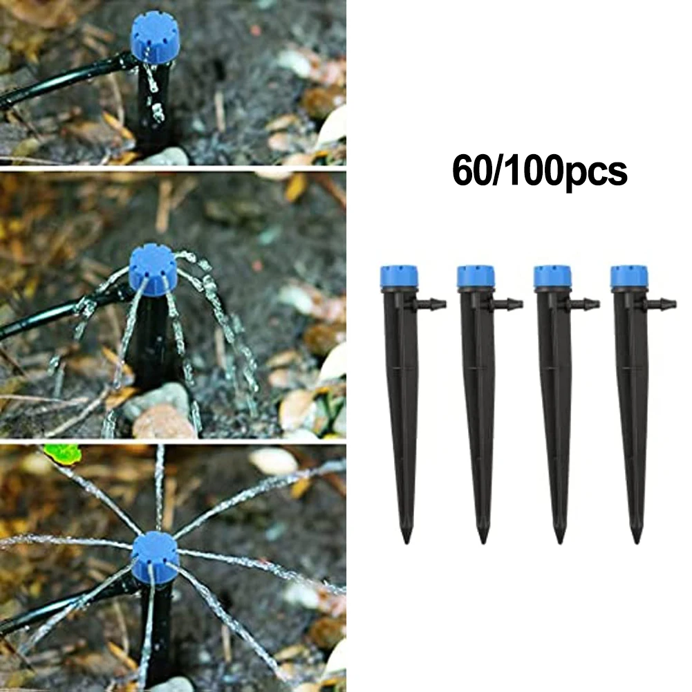 60/100Pcs Dripper Sprinklers 0-90L/H 1-2.5KG 1.5x2.5x14cm Adjustable Baths For Planters Micro Garden Irrigation Dripper
60/100Pcs Dripper Sprinklers 0-90L/H 1-2.5KG 1.5x2.5x14cm Adjustable Baths For Planters Micro Garden Irrigation Dripper