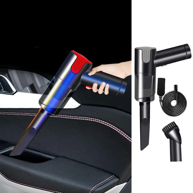 Portable Car Vacuum Cleaner Wireless Rechargeable Cordless With High Power Strong Suction Carpet Stairs Pet Hair Deep Removal 
Portable Car Vacuum Cleaner Wireless Rechargeable Cordless With High Power Strong Suction Carpet Stairs Pet Hair Deep Removal