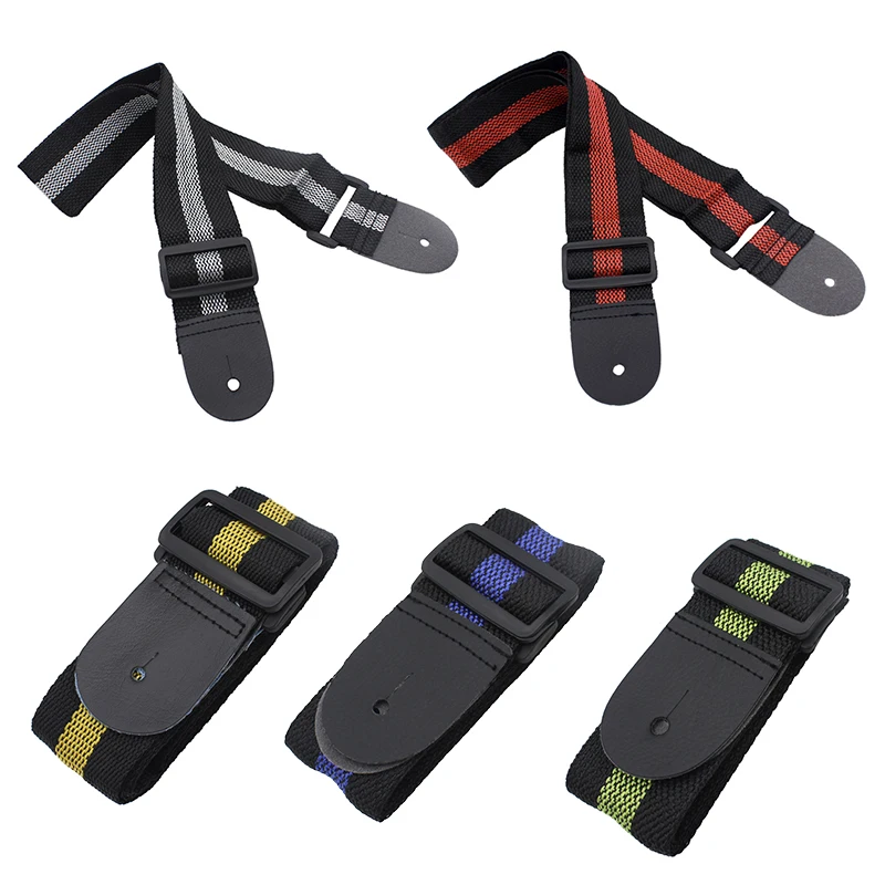 Adjustable Guitar Straps Nylon Acoustic Guitar Strap With PU Leather Tipsguitar Accessories
Adjustable Guitar Straps Nylon Acoustic Guitar Strap With PU Leather Tipsguitar Accessories