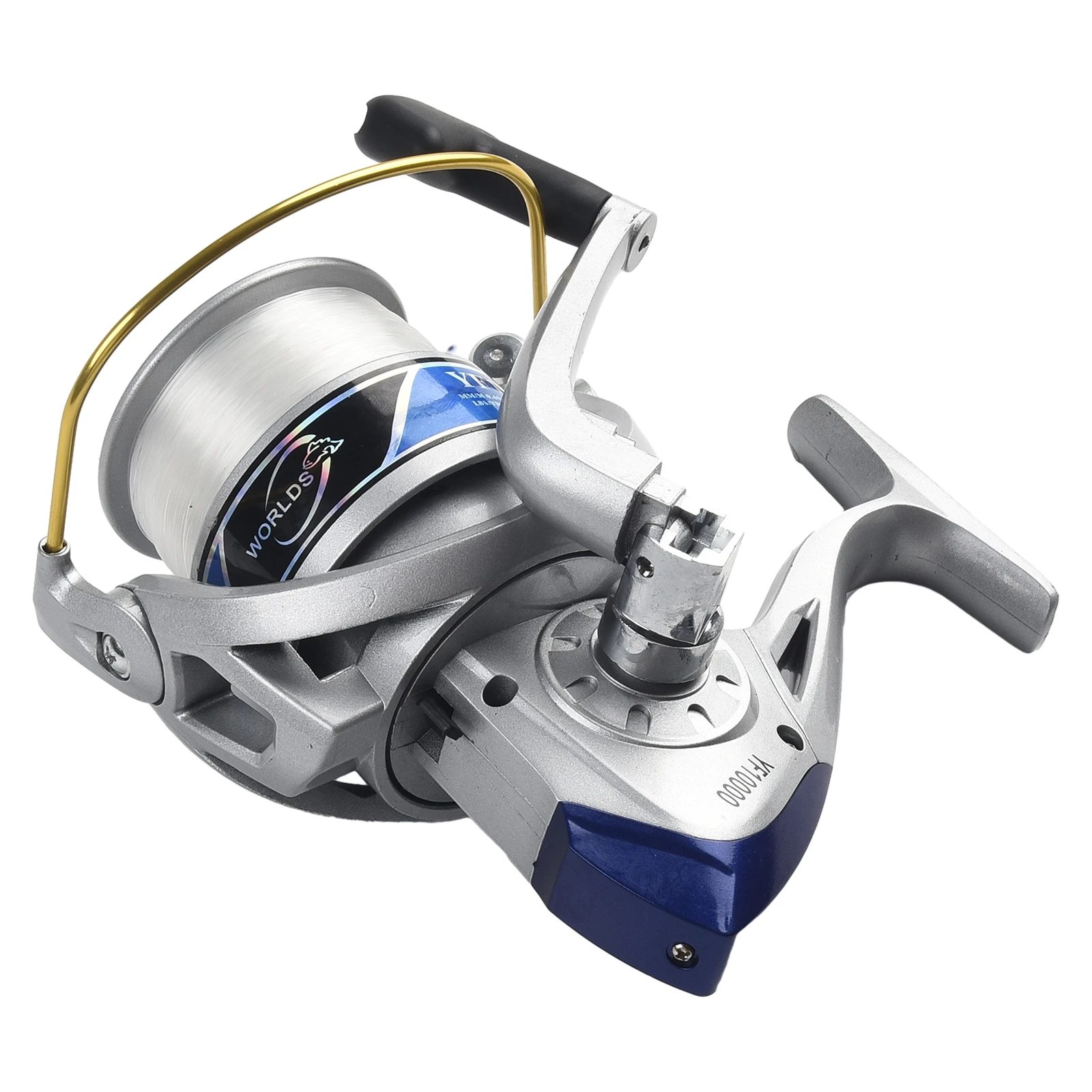 Reel Fishing Reel Metal+nylon Sea Fishing Reel Silver YF10000 16.5*14cm 1pc Black Casting Reel Corrosion Resistance
Reel Fishing Reel Metal+nylon Sea Fishing Reel Silver YF10000 16.5*14cm 1pc Black Casting Reel Corrosion Resistance