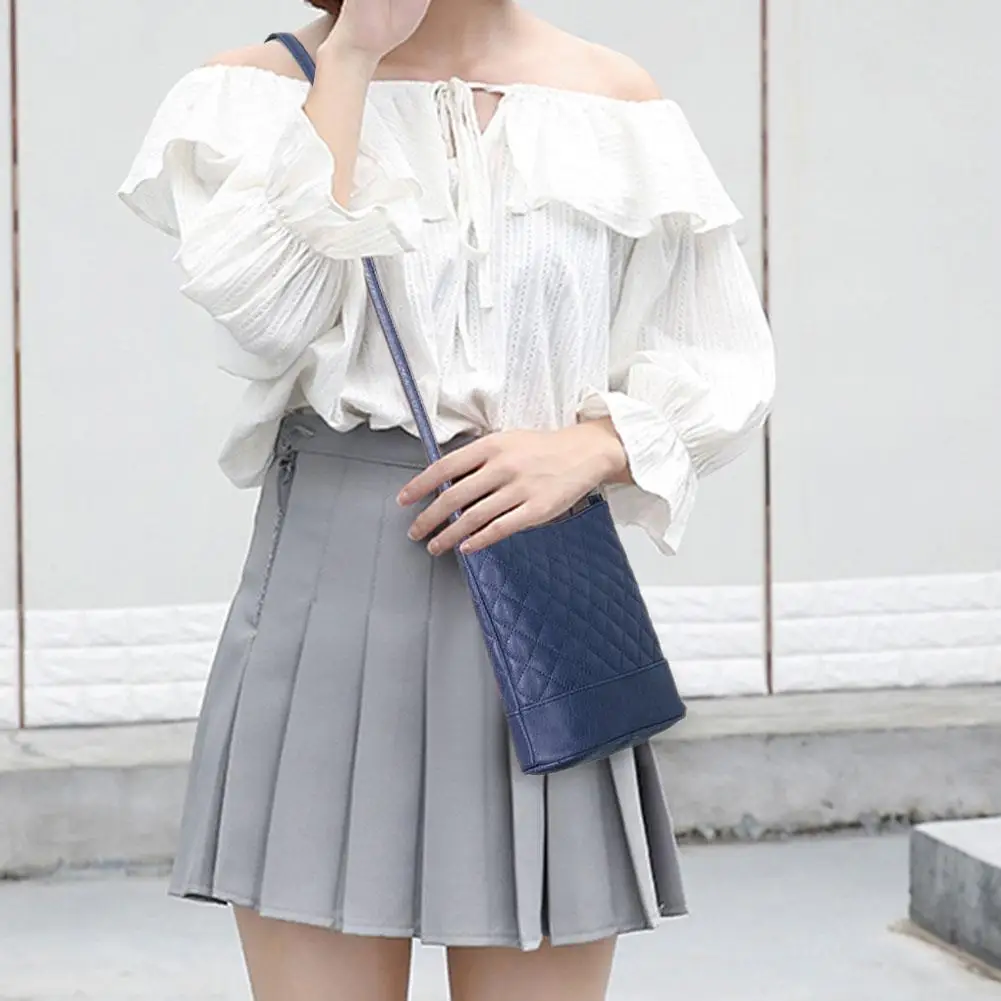 Vintage Solid Shoulder Crossbody Handbags Fashion Female Handbag Shoulder Women Casual Lattice PU Leather Messenger Bags
Vintage Solid Shoulder Crossbody Handbags Fashion Female Handbag Shoulder Women Casual Lattice PU Leather Messenger Bags