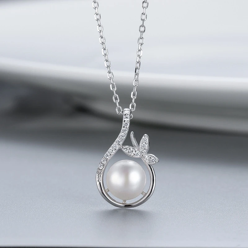 Genuine 100% 925 Sterling Silver Pearl Necklaces Trendy Water Drop Necklace For Women Party Silver 925 Fine Jewelry Gifts
Genuine 100% 925 Sterling Silver Pearl Necklaces Trendy Water Drop Necklace For Women Party Silver 925 Fine Jewelry Gifts