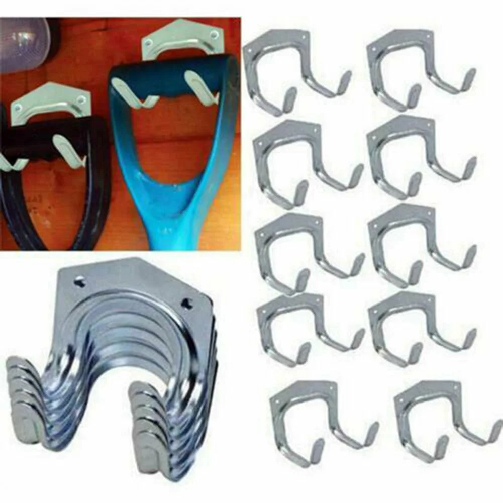 10pcs Heavy Duty Steel Structure Hanger Hooks Set Tools Hanging Bracket Garden Storage Hooks For Hanging Tools
10pcs Heavy Duty Steel Structure Hanger Hooks Set Tools Hanging Bracket Garden Storage Hooks For Hanging Tools
