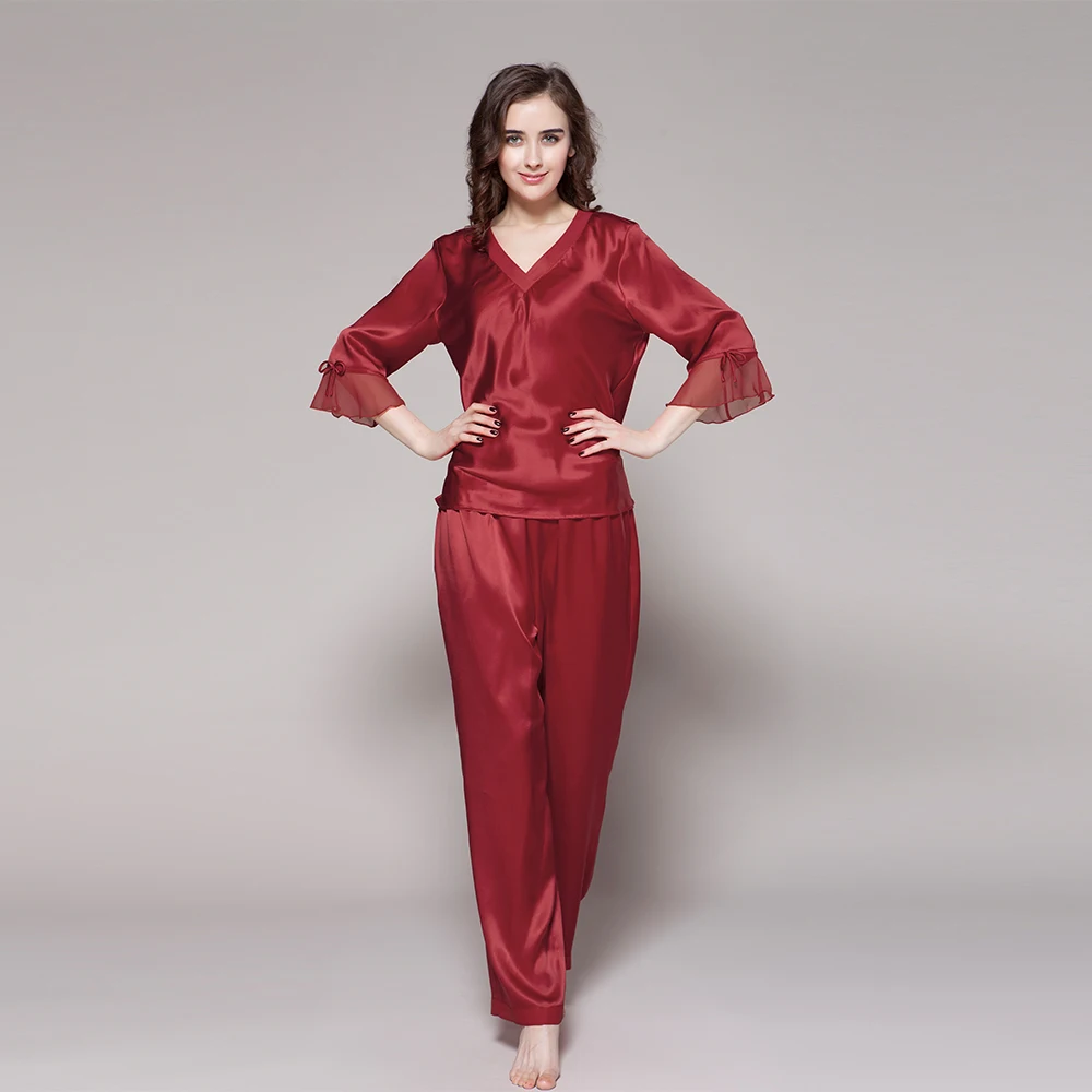100 Silk Pajamas Set Women Luxury Natural Female Shorts Sleepwear Women's Clothing Free Shipping
100 Silk Pajamas Set Women Luxury Natural Female Shorts Sleepwear Women's Clothing Free Shipping