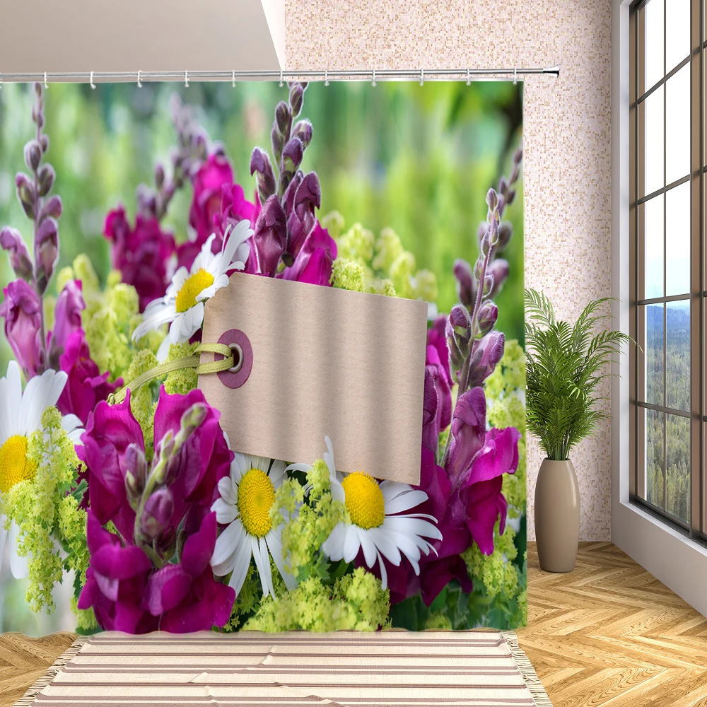 Spring Floral Grass Shower Curtain Watercolor Green Plant Flower print Bathroom Decor Waterproof Fabric with Hooks Bath Screen
Spring Floral Grass Shower Curtain Watercolor Green Plant Flower print Bathroom Decor Waterproof Fabric with Hooks Bath Screen