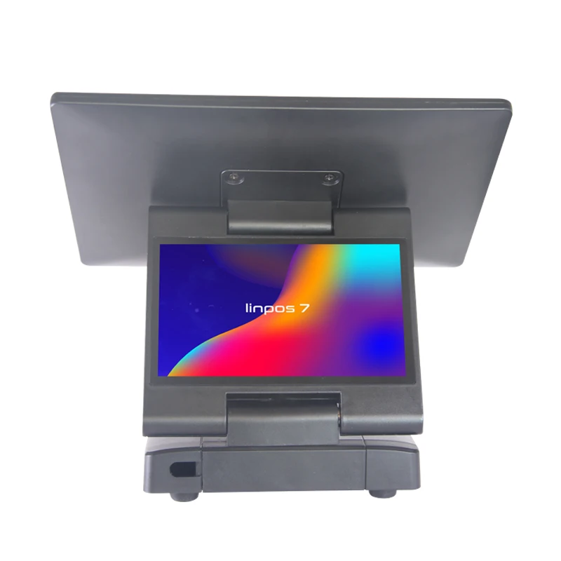 

Android/Win POS system with Full HD 1080P Display dual screen cash register Multi-Track Strip Reader Capacitive Screen
