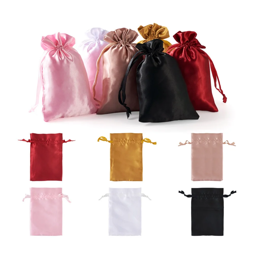 30pcs Rectangle Satin Gift Packing Pouches Drawstring Bags Mixed Color For Favor Candy Present Jewelry Packaging 15x10x0.1cm
30pcs Rectangle Satin Gift Packing Pouches Drawstring Bags Mixed Color For Favor Candy Present Jewelry Packaging 15x10x0.1cm