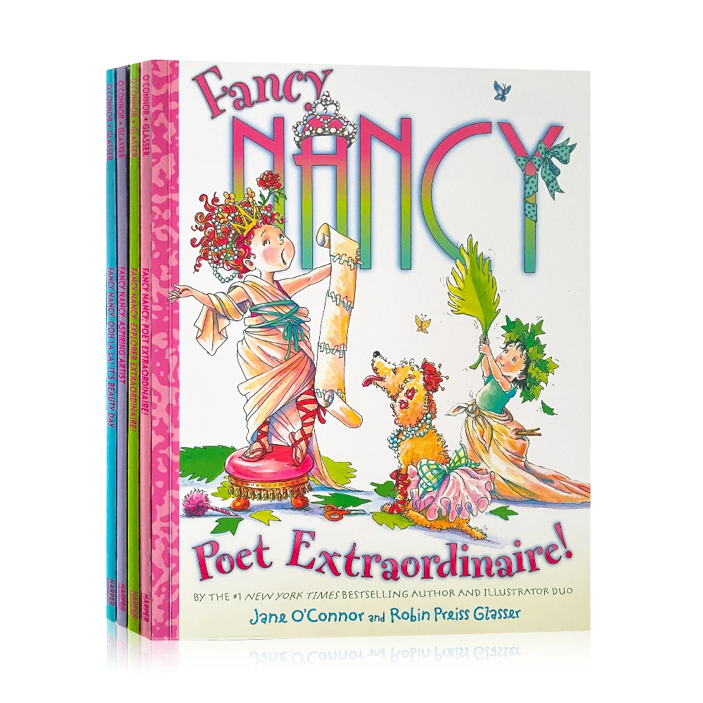 4 Books /set Fancy Nancy I Can Read Manga Book Sets English Learning Reading Picture Books for Kids Children Educational Booklet
4 Books /set Fancy Nancy I Can Read Manga Book Sets English Learning Reading Picture Books for Kids Children Educational Booklet
