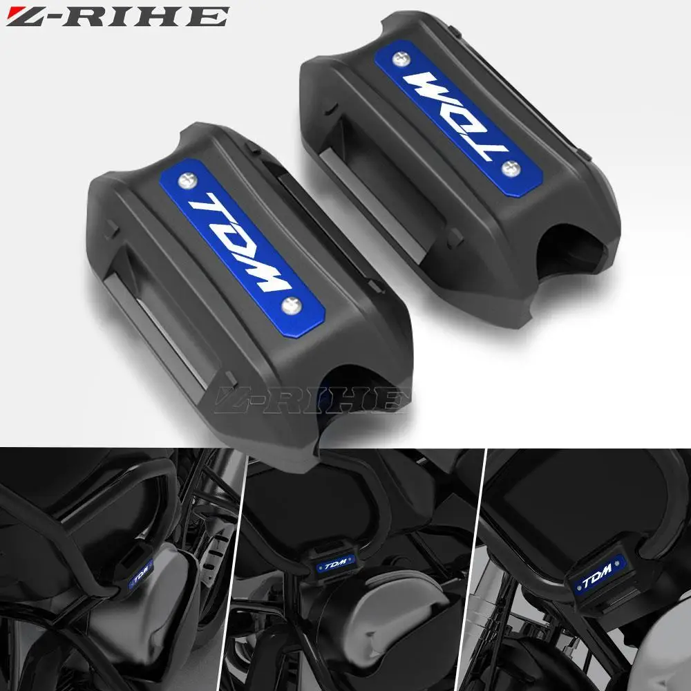 Motorcycle Crash Bar Bumper Engine Guard Protection Decorative Block For YAMAHA TDM 850 900 TDM850 1992-1998 TDM900 2002-2011
Motorcycle Crash Bar Bumper Engine Guard Protection Decorative Block For YAMAHA TDM 850 900 TDM850 1992-1998 TDM900 2002-2011