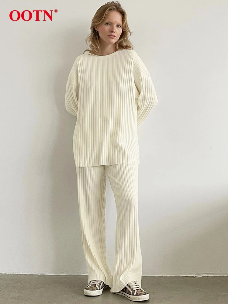 OOTN/Элегантные абрикосовые широкие брюки Костюмы Коллекция 2024 года Повседневный