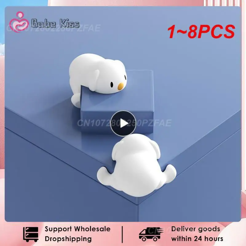 1~8PCS Baby Cartoon Safety Puppy Table Corner Protector Safe Soft Silicone Protection Edge Cover for Furniture for Kids Security
1~8PCS Baby Cartoon Safety Puppy Table Corner Protector Safe Soft Silicone Protection Edge Cover for Furniture for Kids Security
