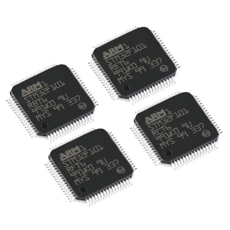 1PCS STM32F101C4T6 C6T6 C8T6 CBT6 RBT6 RET6 RFT6 RCT6 RDT6 RGT6 The ARM architecture (M3 32-bit microcontroller - MCU
1PCS STM32F101C4T6 C6T6 C8T6 CBT6 RBT6 RET6 RFT6 RCT6 RDT6 RGT6 The ARM architecture (M3 32-bit microcontroller - MCU