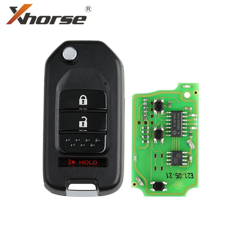Универсальный пульт дистанционного управления Xhorse VVDI2 xjo02en 2 + 1 кнопка для Honda ТИП 1 шт.
Универсальный пульт дистанционного управления Xhorse VVDI2 xjo02en 2 + 1 кнопка для Honda ТИП 1 шт.