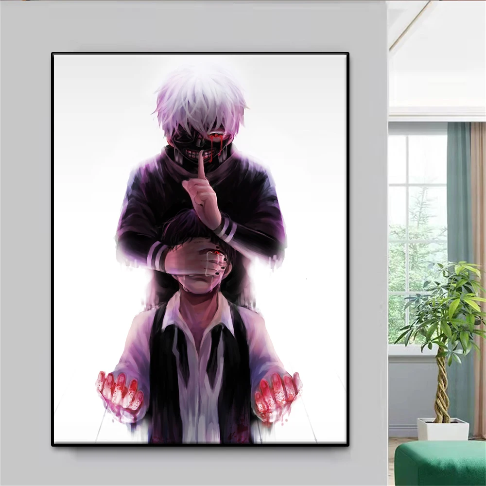 Classic Japanese Anime Tokyo Ghoul HD Art Home Decor Quality Prints Canvas Painting Poster Study Kids Room Living Wall Decor
Classic Japanese Anime Tokyo Ghoul HD Art Home Decor Quality Prints Canvas Painting Poster Study Kids Room Living Wall Decor