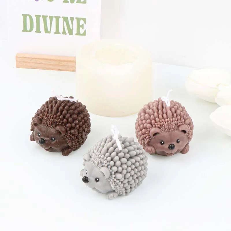 Simulated Hedgehog Mold for Candles Silicone Molds Ice 3d Shape Plaster Cement Epoxy Resin Soap Moulding Making Home Supplies 
Simulated Hedgehog Mold for Candles Silicone Molds Ice 3d Shape Plaster Cement Epoxy Resin Soap Moulding Making Home Supplies