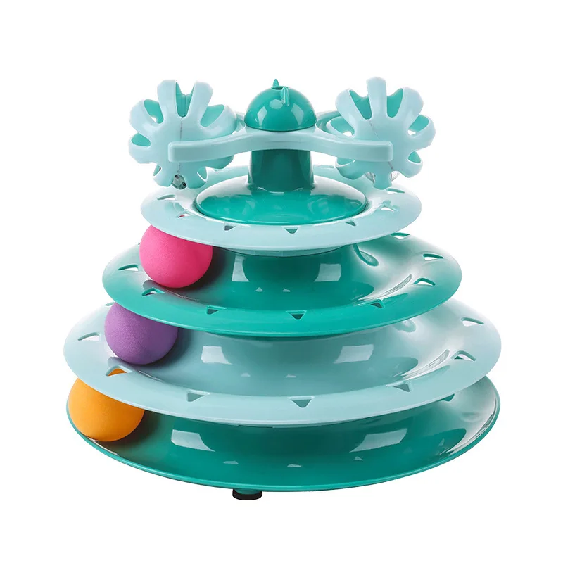 Cat Turntable Toys 4 Levels For Cats With 2 Bell Balls Cat Toy Interactive Intelligence Training With Fun Pluggable Cat Stick
Cat Turntable Toys 4 Levels For Cats With 2 Bell Balls Cat Toy Interactive Intelligence Training With Fun Pluggable Cat Stick