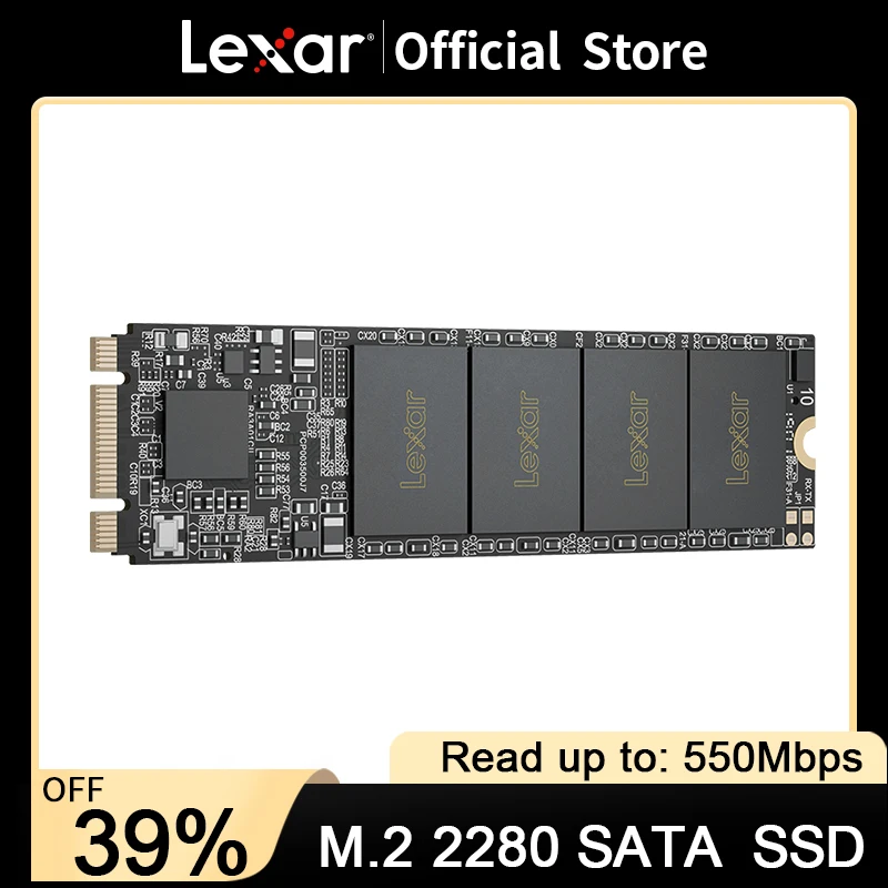 Внутренний жесткий диск Lexar M2 SSD SATA 128 ГБ 256 ГБ 512 ГБ M.2 2280 SSD
Внутренний жесткий диск Lexar M2 SSD SATA 128 ГБ 256 ГБ 512 ГБ M.2 2280 SSD