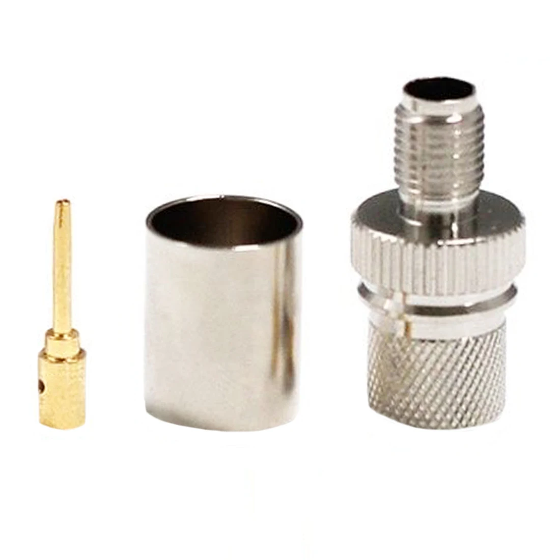 1pc SMA Female Jack RF Coax Connector Crimp for RG8 RG213 LMR400 Cable Straight Nickelplated Wholesale Wire Terminal
1pc SMA Female Jack RF Coax Connector Crimp for RG8 RG213 LMR400 Cable Straight Nickelplated Wholesale Wire Terminal