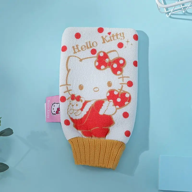 Kawaii Sanrio Scrubbing Towel Hello Kittys Accessories Cute Cartoon Anime Bath Gloves Back Rubs Exfoliating Toys for Girls Gift
Kawaii Sanrio Scrubbing Towel Hello Kittys Accessories Cute Cartoon Anime Bath Gloves Back Rubs Exfoliating Toys for Girls Gift