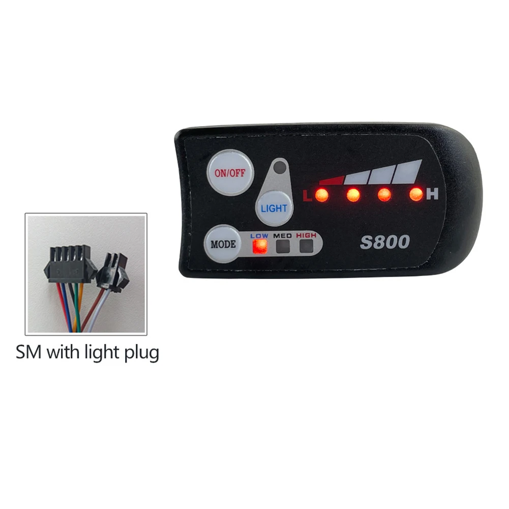 Meter E-Bike Display Control Panel Electric Bicycle For Ebike SM With Light Plug JN Controller Motor Kit Cycling
Meter E-Bike Display Control Panel Electric Bicycle For Ebike SM With Light Plug JN Controller Motor Kit Cycling