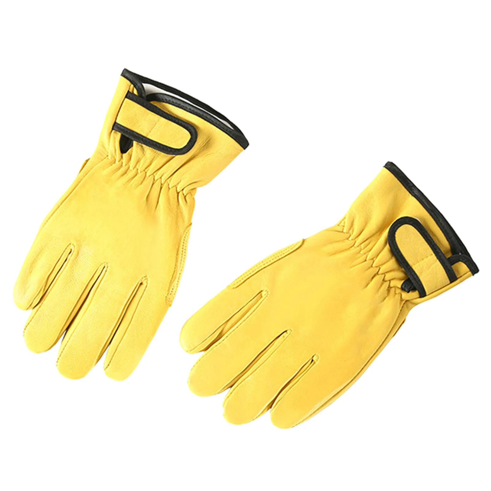 1pair Durable Outdoor Ergonomic Safety Protective PU Leather Wear Resistant Men Women Thicken Multi-Purpose Work Gloves Reusable
1pair Durable Outdoor Ergonomic Safety Protective PU Leather Wear Resistant Men Women Thicken Multi-Purpose Work Gloves Reusable