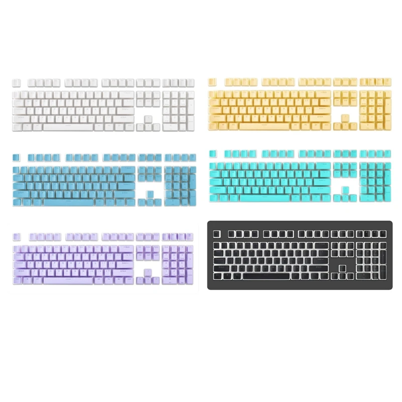 1Set Mechanical Keyboard Double Skin Milk Transparent Keycap Pbt Customized Cream Jelly Plastic (Yellow)
1Set Mechanical Keyboard Double Skin Milk Transparent Keycap Pbt Customized Cream Jelly Plastic (Yellow)
